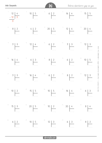 2.S�n�f Zor B�lme ��lemi(4) Etkinli�i