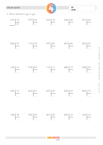 4.S�n�f B�lme ��lemi(1) Etkinli�i