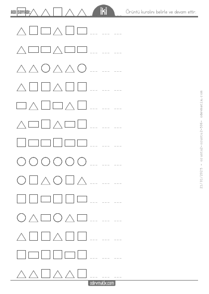 2.S�n�f Geometrik �r�nt�ler(4) Etkinli�i